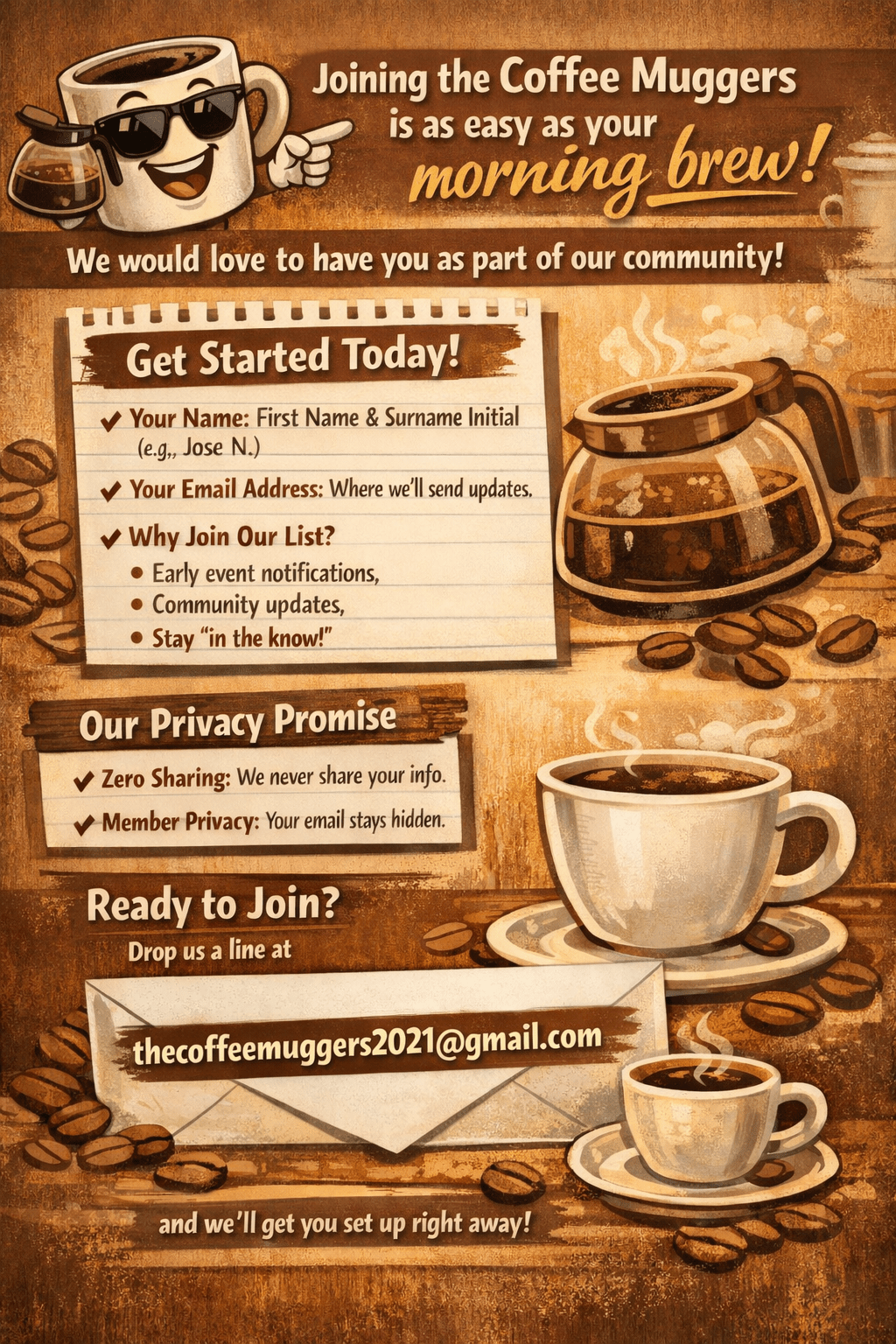 Join the Coffee Muggers